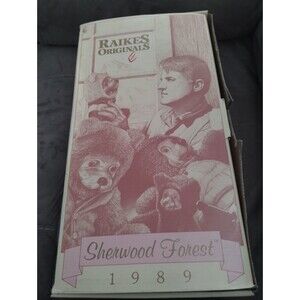1989 Raikes Bears Sherwood Forest Maid MARIAN 13" with Box COA #4135/7500  WP435